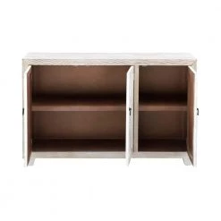 Wonders of the-Sea 3-Door Buffet/Storage Credenza in White Wash by COAST TO COAST -Twin Star Home Sales Store stars of the sea two tone coast to coast sideboards buffet tables 48140 77 1000