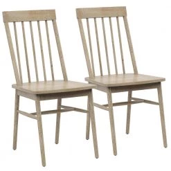 Truffle Birch Wood Dining Chairs (Set of 2) by Twin Star Home -Twin Star Home Sales Store truffle birch twin star home dining chairs 2dsc40270 qh490 44 1000