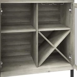 32 in. Valley Pine Bar Cabinet with Mirrored Doors and Stemware Rack by Twin Star Home -Twin Star Home Sales Store valley pine twin star home bar cabinets bc90481 pi23 d4 1000