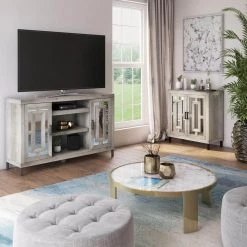 55 in. Valley Pine TV Stand Fits TV's up to 60 in. with Adjustable Shelves by Twin Star Home -Twin Star Home Sales Store valley pine twin star home tv stands tc55 90481 pi23 44 1000