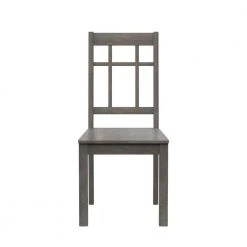 Weathered Gray Side Chairs (Set of 2) by Twin Star Home -Twin Star Home Sales Store weathered gray twin star home dining chairs 2dsc718 b523 44 1000