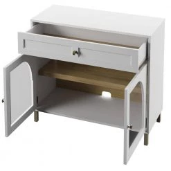 White Accent Cabinet with Glass Doors by Twin Star Home -Twin Star Home Sales Store white twin star home accent cabinets ac6892 pt01 66 1000