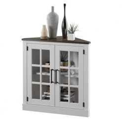 White Accent Cabinet with Glass Doors by Twin Star Home 14 White Accent Cabinet with Glass Doors by Twin Star Home -Twin Star Home Sales Store white twin star home accent cabinets ac90494 tpt01 44 1000