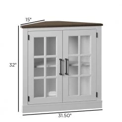 White Accent Cabinet with Glass Doors by Twin Star Home 11 White Accent Cabinet with Glass Doors by Twin Star Home -Twin Star Home Sales Store white twin star home accent cabinets ac90494 tpt01 c3 1000