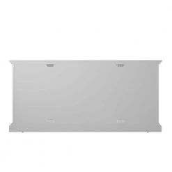 59.5 in. White TV Stand Fits TV's up to 65 in. with Adjustable Shelves by Twin Star Home -Twin Star Home Sales Store white twin star home tv stands tc60 77889 pt01 66 1000